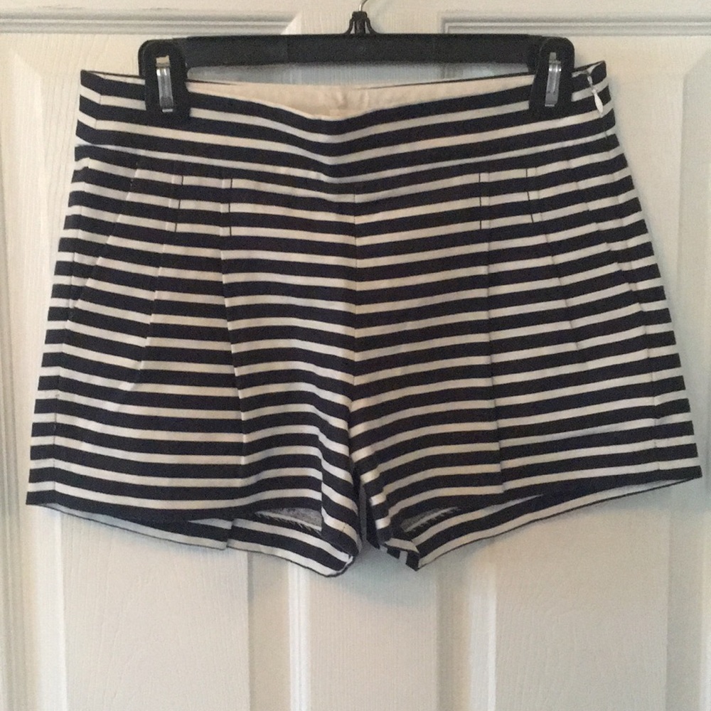 J-crew striped shorts